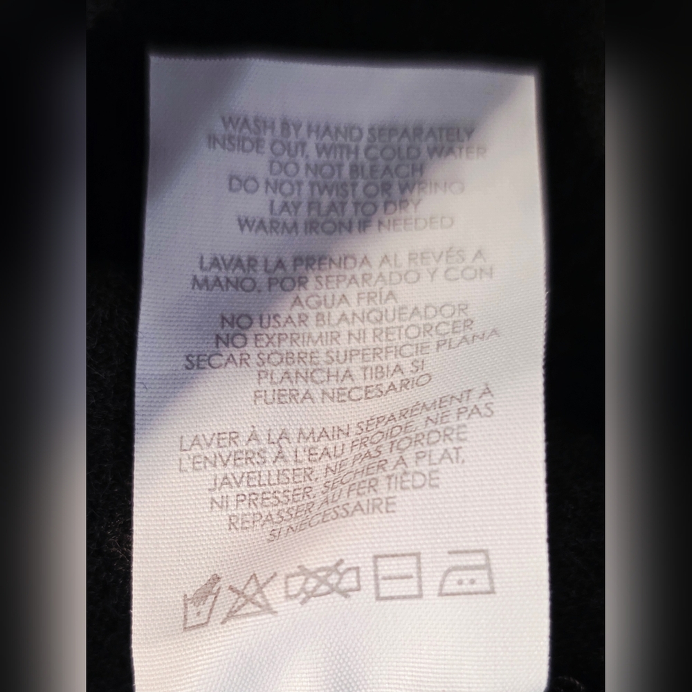 Cabi Ponte Knit Blazer Gray Contrast Trim Size Small - Picture 8 of 10